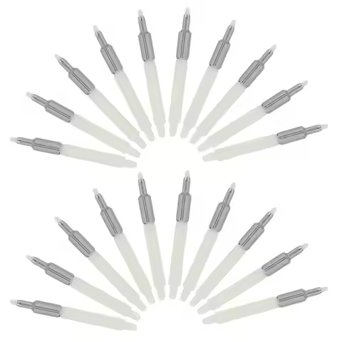 40Pcs Paint Marker Nibs 0.5mm Replacement Tips Refillable Acrylic Marker Pen Nibs for Fine Line Art 