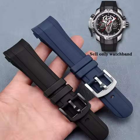 Watch Band For Graham Reeftiger Racing Timing Series Excellent Quality Silicone Soft Waterproof Brea
