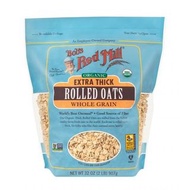 Bob’s Red Mill Organic Whole Grain Extra Thick Rolled Oats 有機全麥特厚燕麥片 32oz / 907g【039978039545】