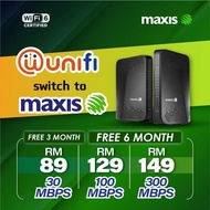 Free 6 months for Maxis Fibre