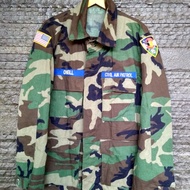 kemeja bdu us army loreng