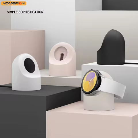 Compatible with Samsung Galaxy Watch 7 Charger Stand 40 44 46mm Galaxy Watch 3 4 5Pro 6 Charge silic