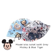 Bucket Hat Anak Polos Topi Anak Dino Kupluk Anak Topi Rimba Topi Piknik Anak Laki Laki Cowok Topi Ba