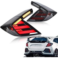 honda civic fk7 fk8 mugen tail lamp mugen style black shell