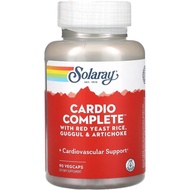 SOLARAY CardioComplete, Cardiovascular System Support | Red Yeast Rice, Guggul & Artichoke Extracts 
