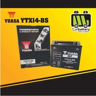 Yuasa YTX14BS Motorcycle Battery Bateri Motosikal