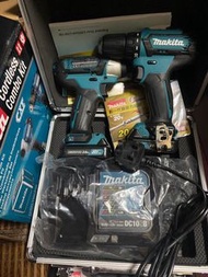 Makita 牧田 12V 充電式工具套裝 (起子電鑽 十 衝撃起子機) CLX224SAX1  正品行貨跟保養