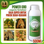 PowerGro Microb PG 500 ml -Baja Foliar Semburan 100% Organik - utk cepat besar, buah, bunga, sayur, durian &amp; anak pokok