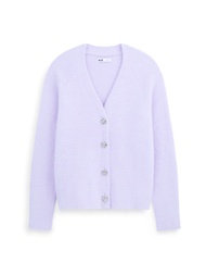 AIIZ เสื้อคาร์ดิแกนผู้หญิง ผ้าขน AIIZ Womens Fluffy Cardigan