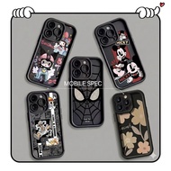 5 Cartoon REDMI 9A 9T 10 10C 13 13X 13C 14C POCO C40 C65 C75 M6 M7 Black Cartoon Soft Silicone Case