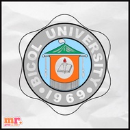BU LOGO STICKERS | BICOL UNIVERSITY | WATERPROOF STICKERS