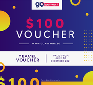 [GoAnywhr] $100 Cash Voucher (Online Redemption)