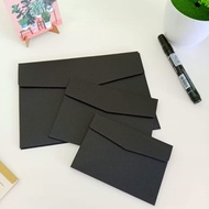 Elegant Black Envelope – Size B7 A6/ A5/ | Black Paper Envelope Premium