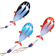[trdfdv] 3D Software Dolphin Kite Family Outdoor Sports Flying Creative Dolphin Outdoor Kite Line Ki