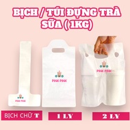 BAG - BAG FOR MILK TEA 1 cup - 2 cups - T