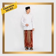 Sarung ATLAS Silver Super Premium 945 Songket Kreasi Casablanca Merah