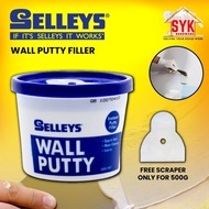 SYK SELLEYS/BOSSMAN Wall Putty Filler For Wall Crack Repair Dempul Dinding Batu Plaster Partition Wh