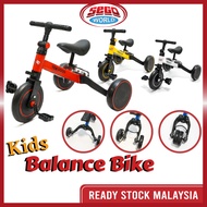 [Sego]3 In 1 Premium Baby Balance Bike Walker Mini Tricycle Three Wheels For Kids Bicycle Basikal Ti