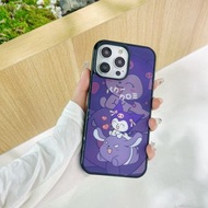 全新現貨 庫洛米款式 手機殼磁吸支架兩件套  iPhone12~iPhone15promax都有 免費順豐智能櫃#手機殼#手機套#TCY#蘋果手機殼#蘋果手機套