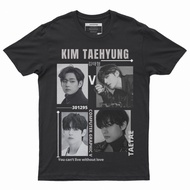 Kim Taehyung BTS T-shirt (V BTS T-shirt) BTS kpop Music T-shirt
