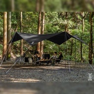 DOD CHEESE TARP (M) 天幕 黑色 TT10-739-BK