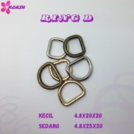 [2PCS] Ring D Bag Accessories/