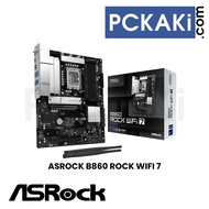 ASROCK B860 / B860M ROCK WIFI 7 ATX MATX DDR5 INTEL LGA1851 DESKTOP MOTHERBOARD