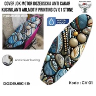 MOTORCYCLE SEAT COVER PRINT CV01 STANDARD AND JUMBO SIZES UNIVERSAL AEROX BEAT VARIO SCOOPY MIO NMAX