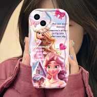 Casing HP iPhone 12 12 Pro 12 Mini 12 Pro Max 11 Pro Max Case Cover Princess Pattern HP Cases Protective Case Creative Casing Fun Cover Cartoon Softcase