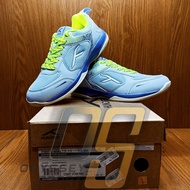 HUNDRED COURT STAR PRO Junior & Adult Badminton Shoes Size 33-43 (Blue/Lime/White) 100% Original