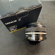 行保用2025-5月 99% Nikon Z 40mm f2 40 2