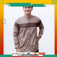 Loober - Koko Shirt For Adult Men Long Sleeve With Qynang Motif, The Latest Jumbo Batik Combination M L XL XXL XXXL, The Latest Ramadan 2024 OUTFIT STYLE