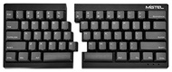 Mistel Barocco Ergonomic Split PBT Mechanical Keyboard with Cherry MX Blue Switches, Black