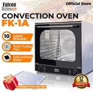 FALCON KITCHENWARE Convection Oven FK-1A | 10 Trays Bracket | Twin Turbo Convection Fan | Heavy Duty