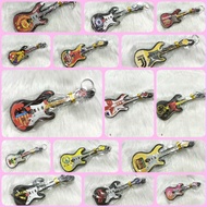 Keychain Guitar MU Manchester United / Arsenal / Chelsea Football Club Logo / Keychain Lencana Kelab Bola Sepak Gitar