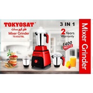 TOKYOSAT 3 IN 1 MIXER GRINDER 1400 WATTS BLENDER GOOD