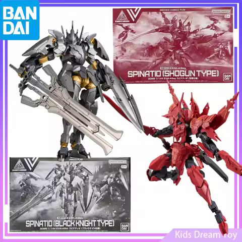 Bandai in Stock Original 30MM EXM-A9bk SPINATIO (BLACK KNIGHT TYPE) & EXM-A9sg SPINATIO (SHOGUN TYPE