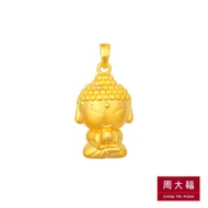 CHOW TAI FOOK 999 Pure Gold Pendant - Buddha R13879