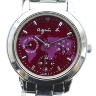 Agnes B(แอกเนส บี) Wrist Watch Chronograph Direct from Japan Secondhand