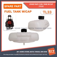 BRUSH CUTTER (TL33): FUEL TANK W/CAP/ TANGKI MINYAK SEKALI TUDUNG FUEL CAP MESIN RUMPUT TU33 TB33