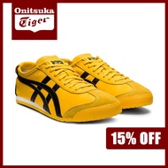 ONITSUKA TIGER - MEXICO 66 (MEN WOMEN) HERITAGE รองเท้ากีฬาสไตล์เรโทรสีเหลืองและดำ - 1183C102