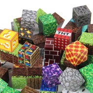 TGA Magnetic Block Minecraft RANDOM Size 2cm Assembled Magnetic Cube Stacking Block Toy Rubik Cube R