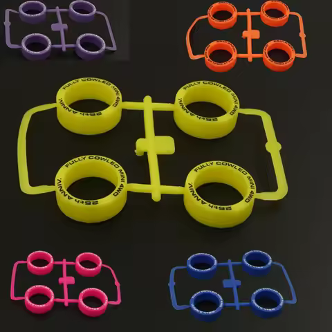self made tamiya mini 4wd tires rubber medium lettering tires black white yellow blue red purple pin