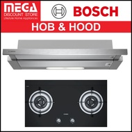 BOSCH BUNDLE: PBD7231SG GAS HOB &amp; DHI923GSG 90CM HOOD