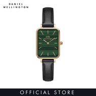 Daniel Wellington Quadro Pressed Sheffield Emerald 20x26mm Rose gold with Green Dial - Watch for women - Womens watch - Fashion watch - DW Official - Authentic นาฬิกา ผู้หญิง นาฬิกา ข้อมือผญ