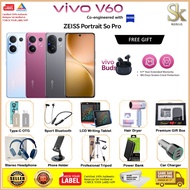 vivo V60 5G Smartphone | 12GB RAM + 256GB / 512GB ROM | Original vivo Malaysia