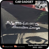 Toyota Alphard / Vellfire 2015 - 2022 Executive Lounge Emblem AGH30 AH30 Car Gadget Car Accessories