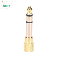 UM.T 6.5mm 1/4"Male plug to 3.5mm 1/8"Female ja Stereo Headphone Audio Adapter