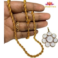 Shashvata Authentic 7 Gomathi Chakra Pendant