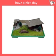 Micro Ace 1/60 Miniature Garden Series No. 06 Tea Room & No. 03 Gazebo